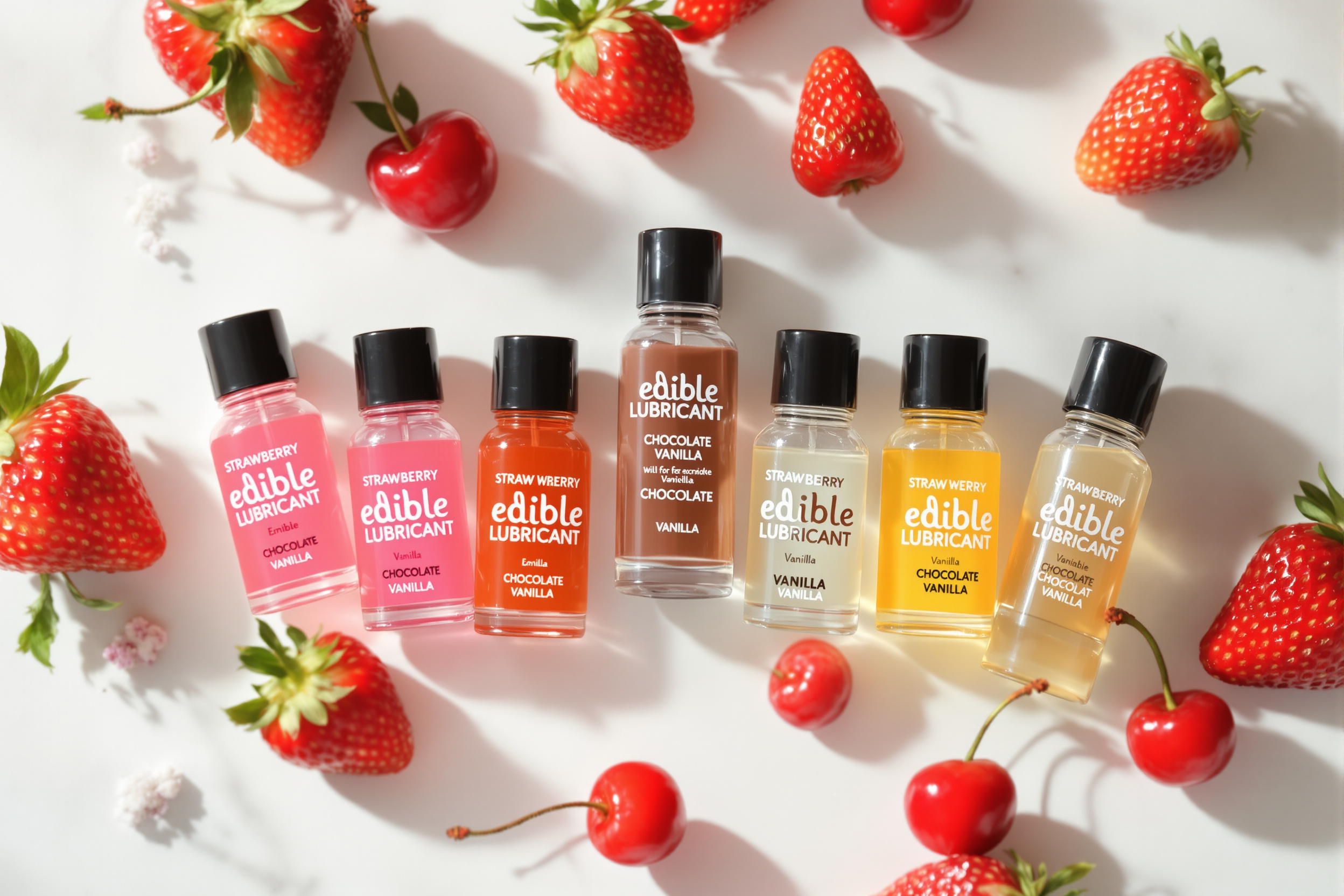 Lubrifiant comestible : guide gourmand des meilleurs gels lubrifiants à la fraise et autres saveurs