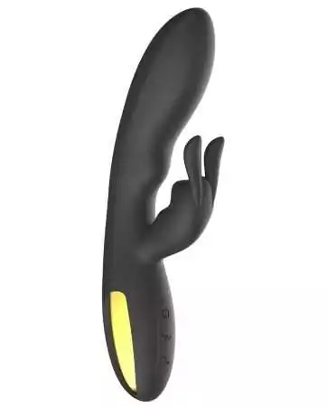 Vibratore rabbit nero di lusso molto potente, USB - WS-NV027