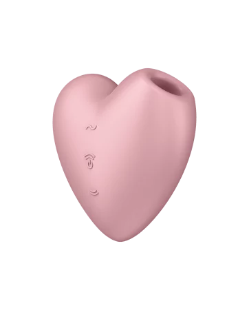 Estimulador de clitóris USB em forma de coração Cuttie Heart Satisfyer - CC597796