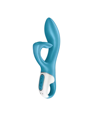 Vibromasseur Hase in Blau mit USB-Anschluss Embrace Me Satisfyer - CC597792