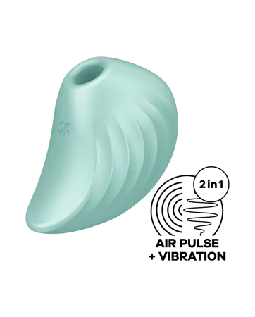 Stimulierer für den grünen USB-Clitoris "Pearl Diver" Satisfyer - CC597787