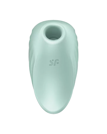 USB Pearl Diver Green Clitoral Stimulator - CC597787 Satisfyer