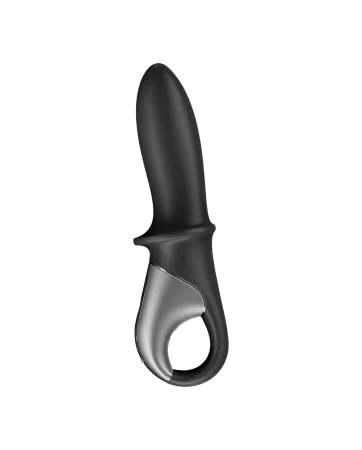 Black USB vibrator, heating and connected Hot Passion Satisfyer - CC597790