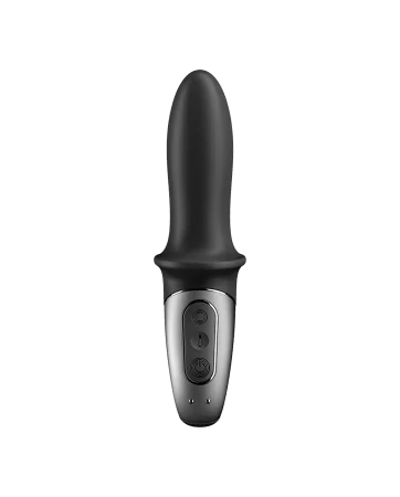 Black USB vibrator, heating and connected Hot Passion Satisfyer - CC597790