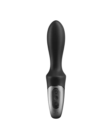 Black USB, heated and connected Heat Climax vibrator - CC597789 Satisfyer