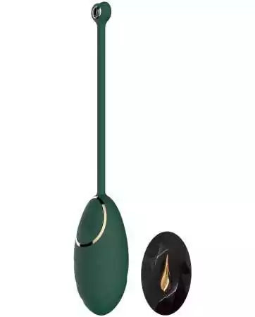 Emerald Green Vibrating Egg with USB Remote Control - DAISYGREEN