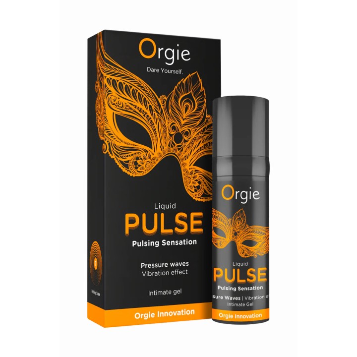 Gel stimulant embrassable Liquid Pulse - Orgie