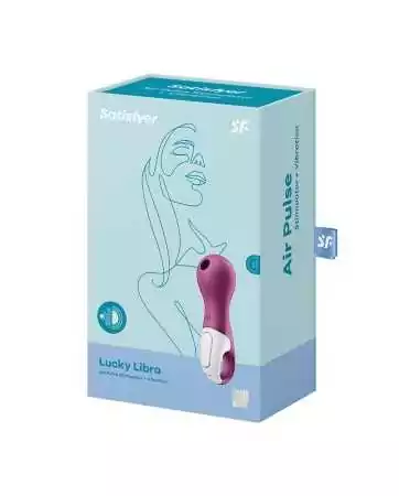 Stimolatore clitorideo ad aria pulsata Lucky Libra Satisfyer - CC597764