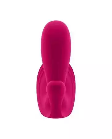 3 em 1 Vibrador e estimulador clitoriano rosa conectado Top Secret Satisfyer - CC597755