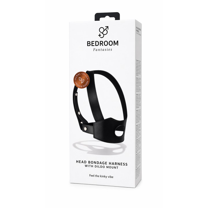 Harnais facial Strap-On - Bedroom Fantasies