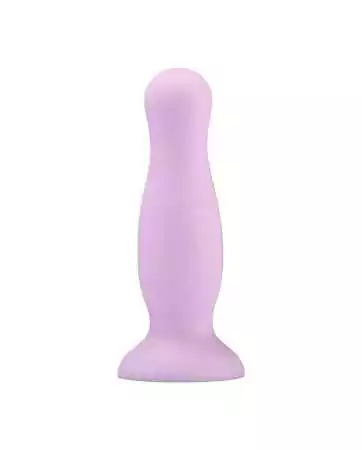 Plug anale con ventosa in viola pastello taglia M - A-001-M-PUR