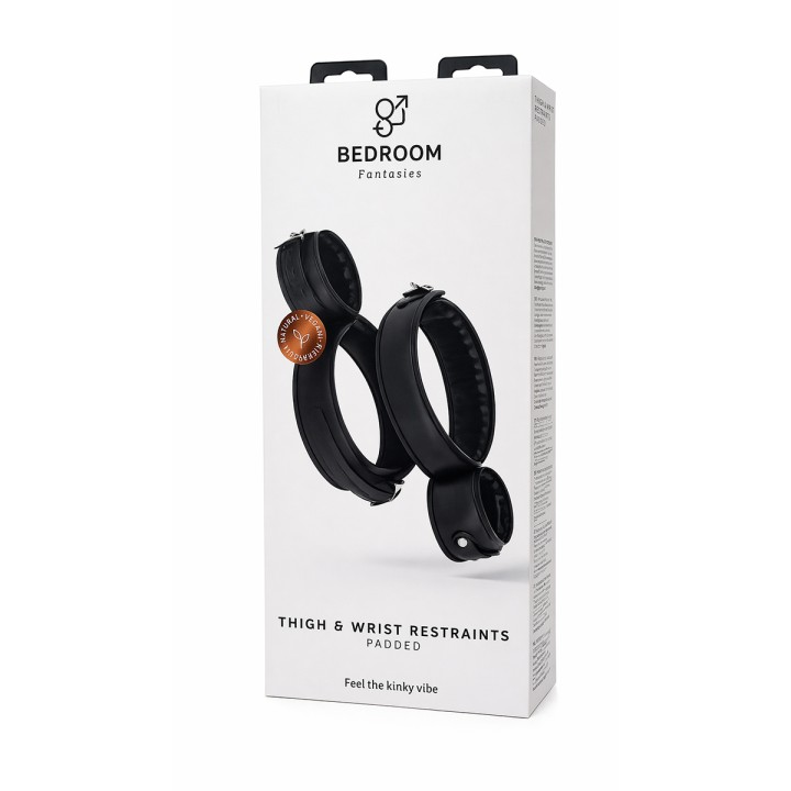 Menottes bondage cuisses et poignets - Bedroom Fantasies