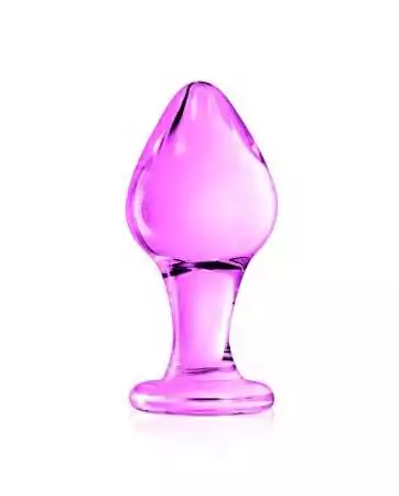 Plug anal com bola de vidro rosa nº31 Glossy - CC532071050