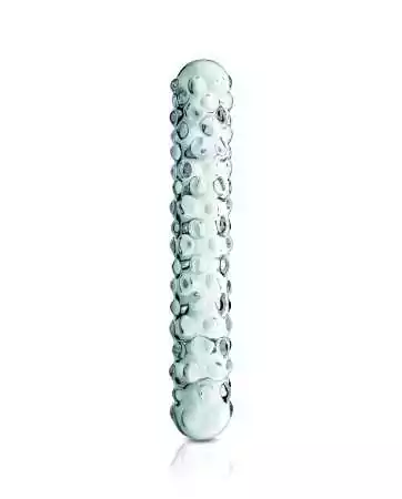 Dildo aus transparentem glänzendem Perlen-Glas Nr. 6 - CC532064020