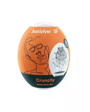 Ei-Masturbator Flexibel Crunchy Satisfyer - CC597408