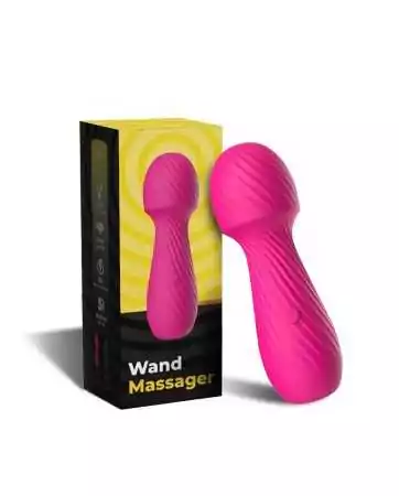 Massageador vibratório Wand Rose poderoso - USK-W03PNK