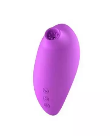 Clitoral suction vibrator with remote-controlled vibrating egg - 0-B0009PUR