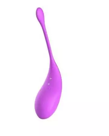 Clitoral suction vibrator with remote-controlled vibrating egg - 0-B0009PUR