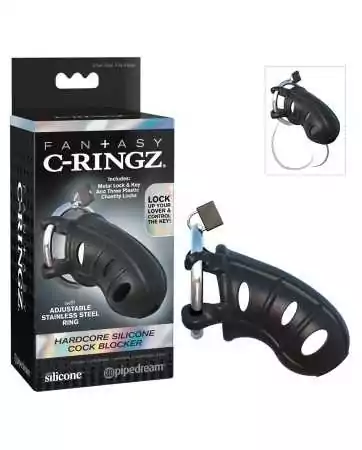 Silicone chastity cage for penis C-Ringz - R542539