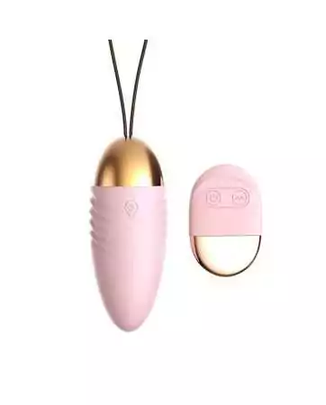 Vibrator-Ei in Pink mit batteriebetriebener Fernbedienung - TOD-083PNK