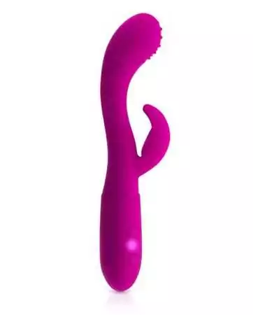 Rabbit vibrator Bess in rose color with USB charging, G-spot stimulation, and 10 different vibration modes - CC531062