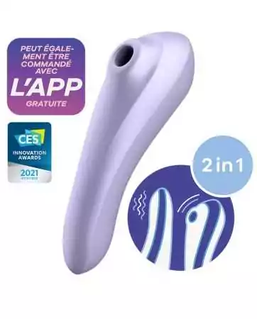 Vibromasseur und violetter Clitoris-Stimulator Dual Pleasure Satisfyer - CC5972590201