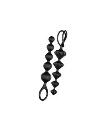 Set of 2 black Love Beads rosaries Satisfyer - CC597111