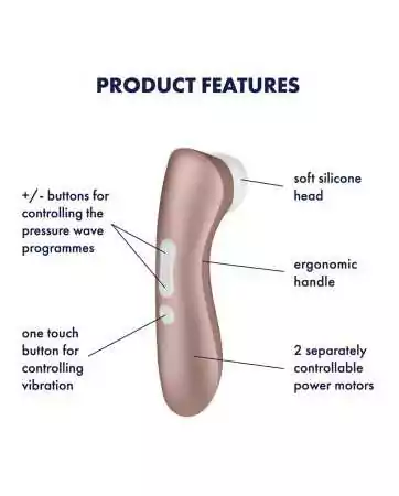 Stimulator für die Klitoris Pro 2 Satisfyer - CC597140