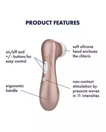 Stimulateur de clitoris Pro 2 Satisfyer - CC597113