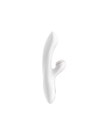 White Pro G-spot rabbit vibrator Satisfyer - CC597126