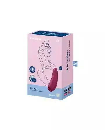 Connected clitoral stimulator Bordeaux Curvy 1 Satisfyer - CC5972390214