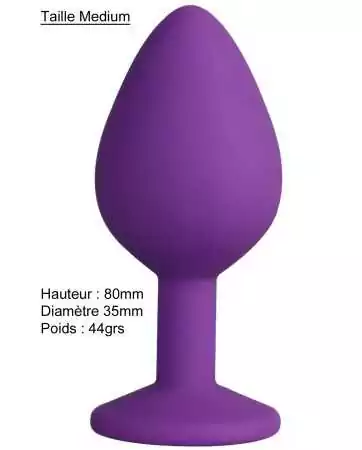 Ficha violeta de médio porte - DB-RY068PUR