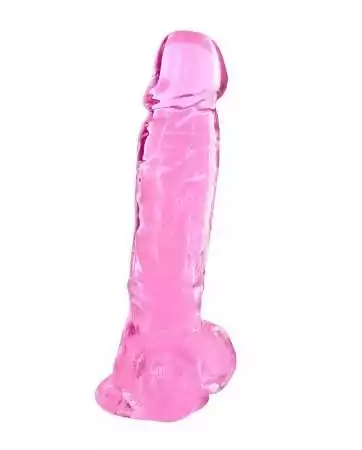 Goditi il ​​dildo con ventosa in gel rosa, taglia XL 22cm - CC570132