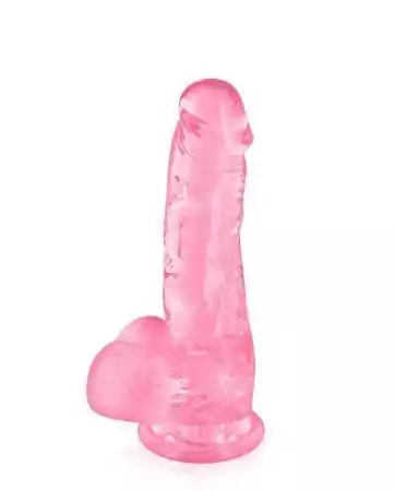 Gode jelly rosa com ventosa tamanho M - CC570130 17.5cm