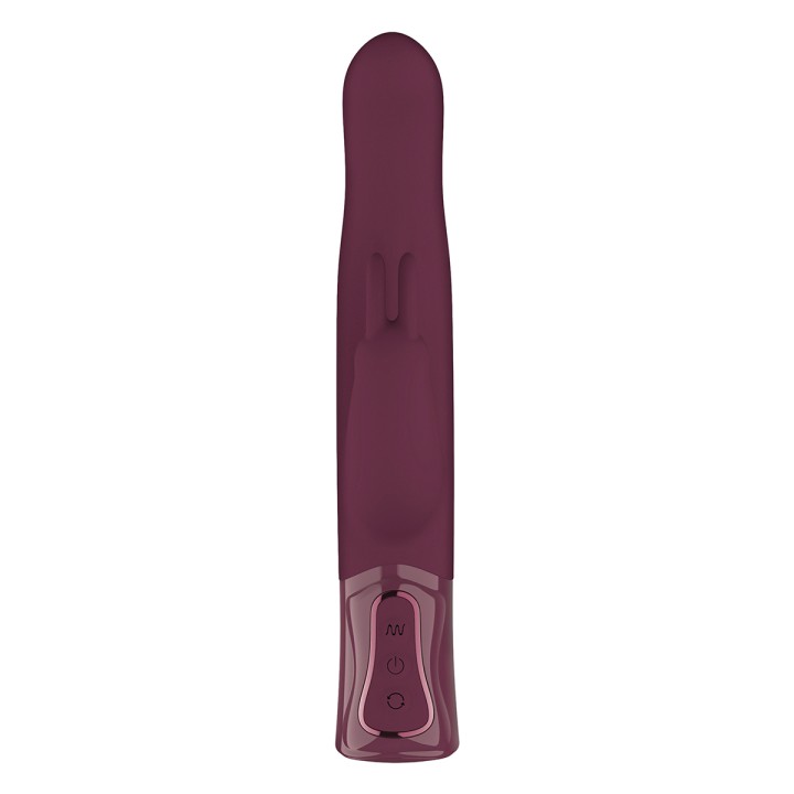 Vibro Rabbit rotatif triple stimulation XXL - She.E.O