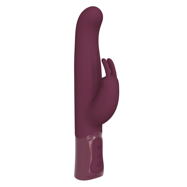 Vibro Rabbit rotatif triple stimulation XXL - She.E.O