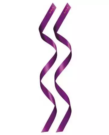 Violette Satinbänder für Handgelenke und Knöchel - CC780201006000