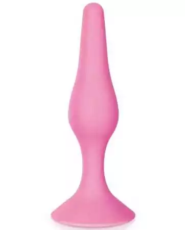 Large pink suction cup anal plug - CC5700893050
