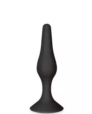 Black suction cup anal plug size S - CC5700891010