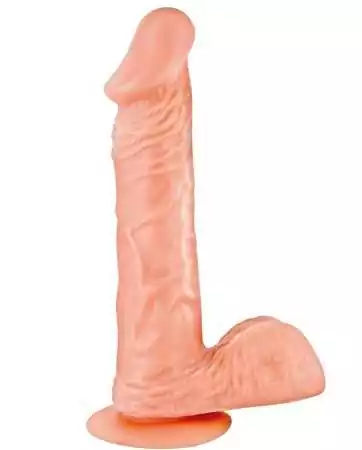 Godemiché realistico lungo con venature, testicoli e ventosa 23cm - CC5141133194