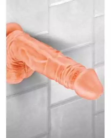 Realistic large length veined dildo with testicles and suction cup 23cm - CC5141133194