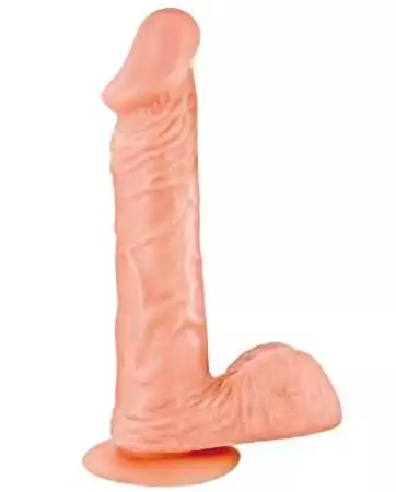 Dildo realista com veias, testículos e ventosa 21cm - CC5141132194