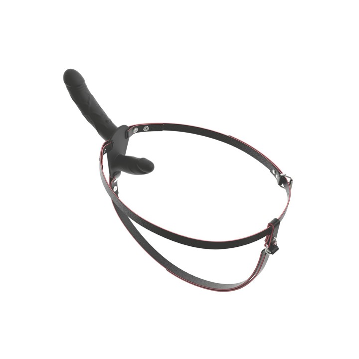 Double gode ceinture vibrant télécommandé - You2Toys