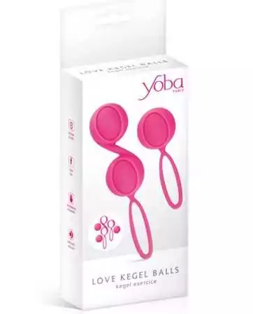 Set de boules de Geisha roses à billes amovibles - CC5260020050