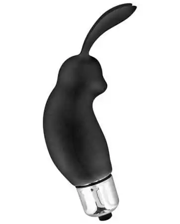 Black vibrating clitoral stimulator rabbit - CC5730010010