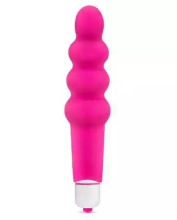 Pink ice silicone vibrator 7-speed waterproof - CC5740040050