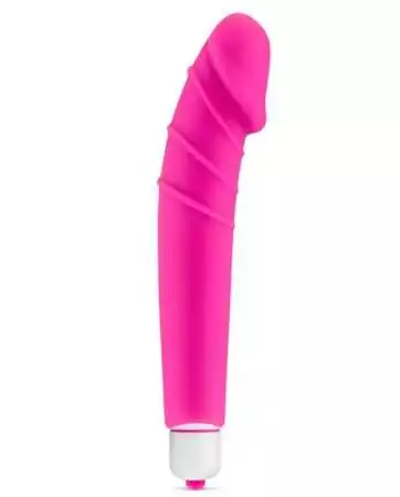 Pink realistic-shaped waterproof vibrator with 7 speeds - CC5740090050
