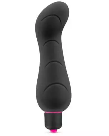 Black curved G-spot waterproof vibrator with 7 speeds - CC5740010010