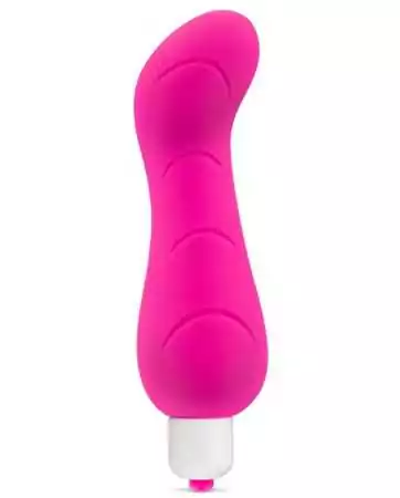 Pink curved G-spot waterproof vibrator with 7 speeds - CC5740010050