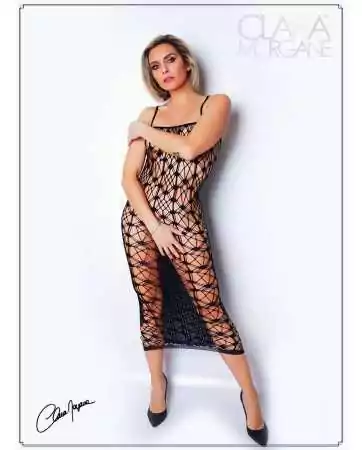 Sexy long black fishnet dress - Number 3 - Dress Collection - CM97003